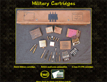 Tablet Screenshot of militarycartridges.nl